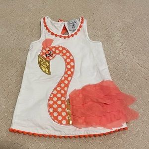 Mudpie Flamingo Dress